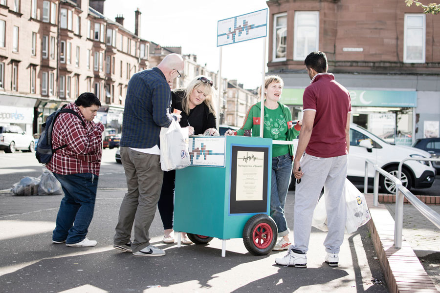 street booth in govanhill