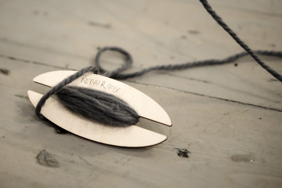 crypto knitting reapir/fix spool